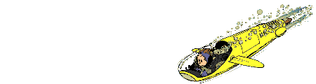 Gif animé Spirou avion